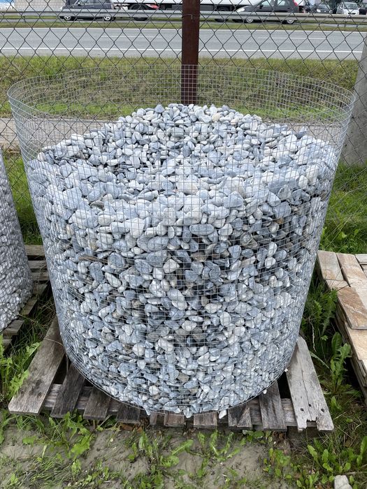 Niebieski Kamień do Ogrodu Doniczek Akwarium Terrarium Żwir Dekoracja