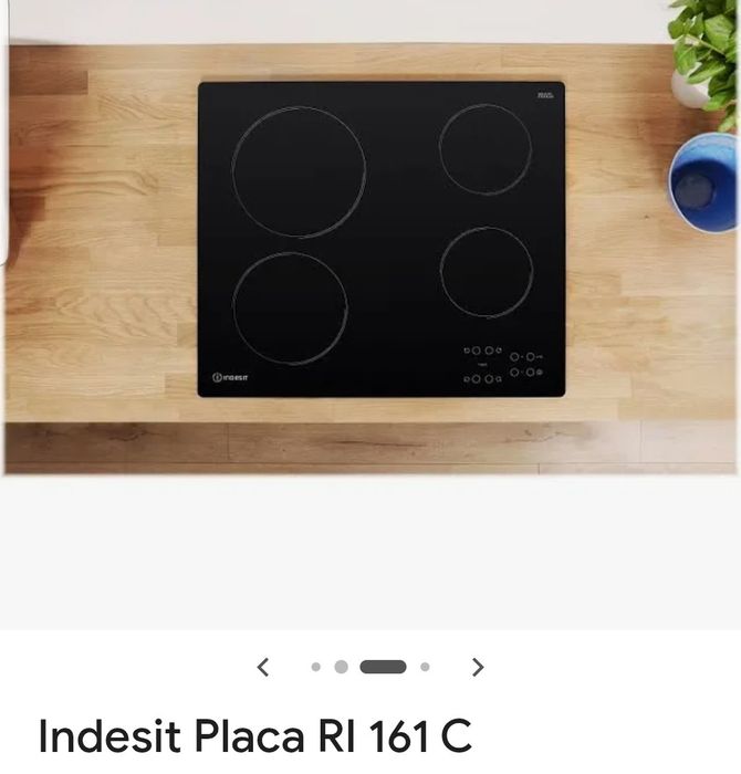Placa vitro  cerâmica INDESIT