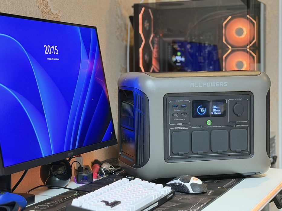 “””В НАЯВНОСТI”””Зарядна станція ALLPOWERS R1500 Lite 1600W 1056Wh