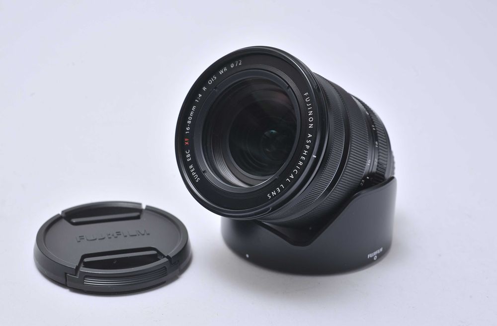 Lente Fuji 16-80mm f4 R OIS WR (seminova) + oferta de tubo de extensão MCEX-16