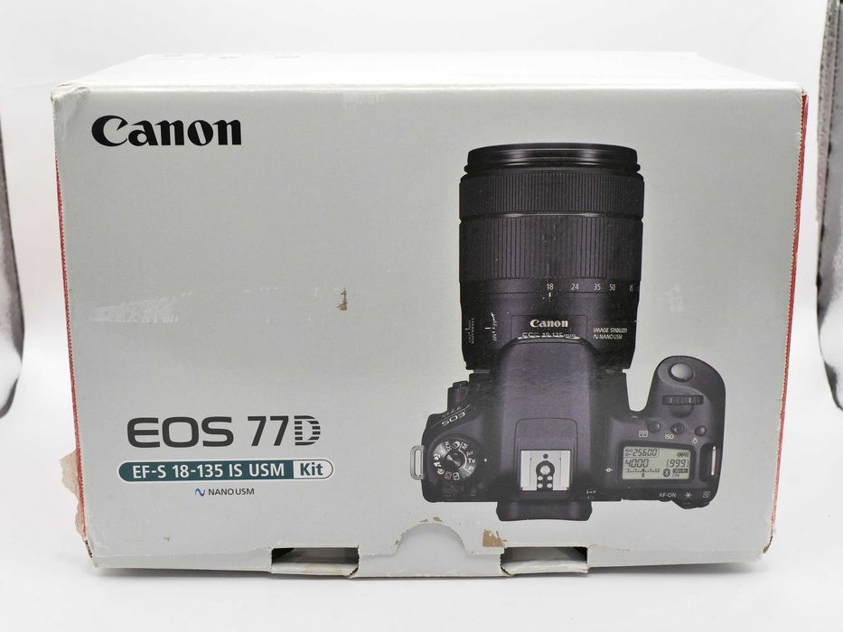 Pudło Canon EOS 77D