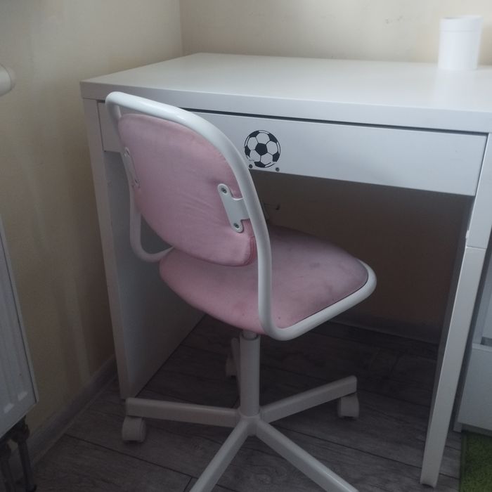 Biurko Ikea +krzesło