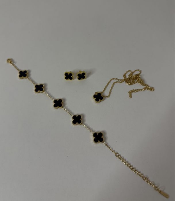 Van Cleef сережки браслет та кулон