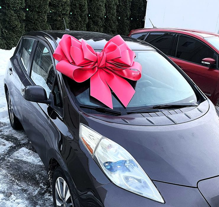 Красивый бант на машину – стильное решение