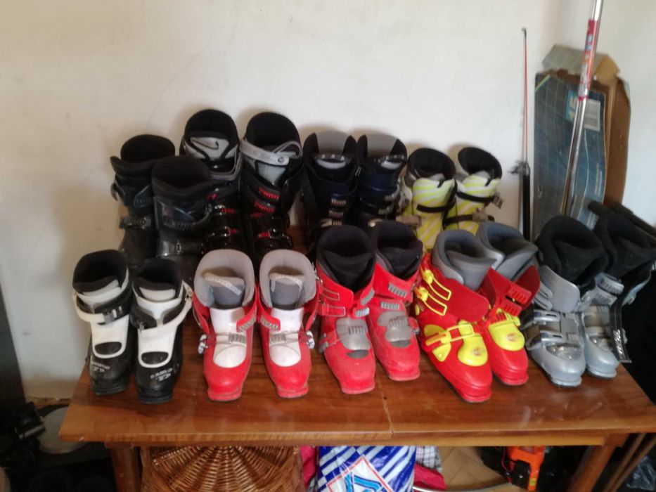 narty różne długości TANIO