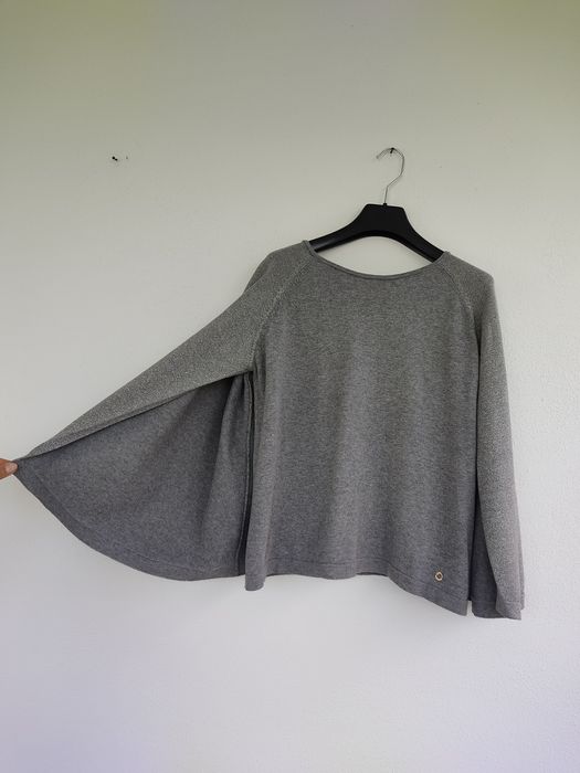 Camisola capa prateada Massimo Dutti