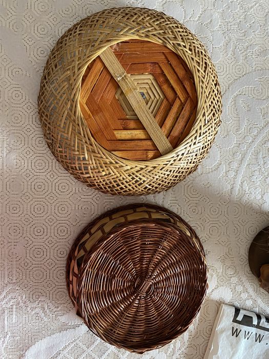 2 cestos pequenos
