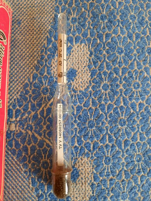 Ареометр для плотности кислоты или другой жидкости