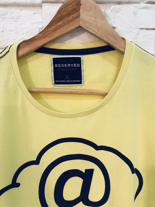 Koszulka t-shirt Reserved zółta