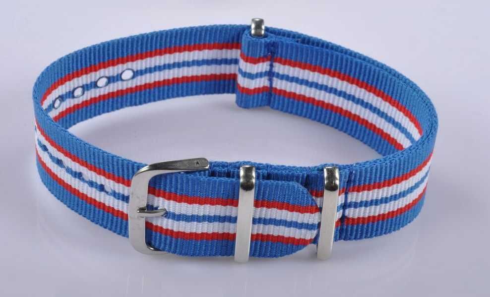 Pasek nylonowy NATO do zegarka 20mm strap zulu parciany materiałowy