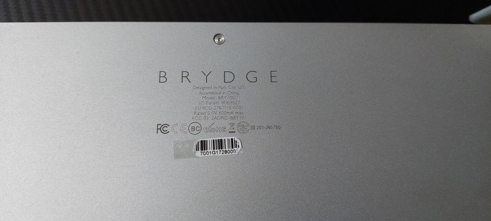 Klawiatura Bluetooth  do Ipad BRYDGE model bry 7001