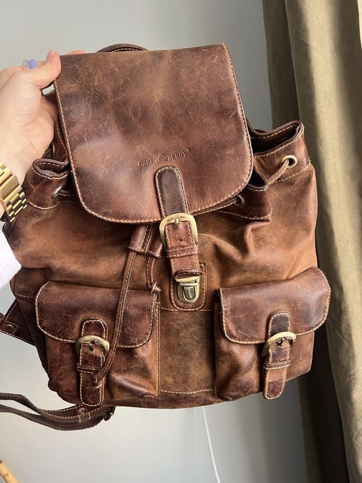 Шкіряний рюкзак Greenburry