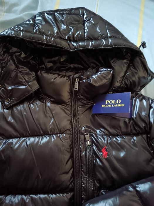Casaco/quispo da Polo Ralph Lauren, preto, S/M, novo