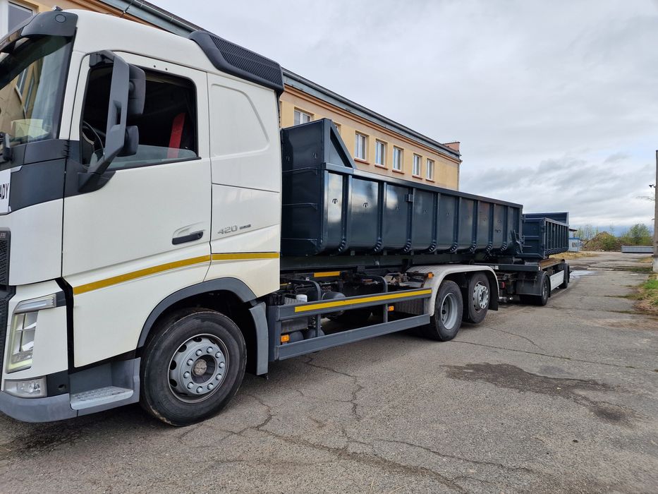 Volvo Fh13 420 hakowiec Meiller 20.65 13litrowy