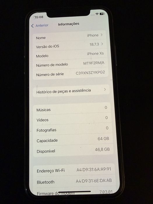 Iphone xs 64gb usado