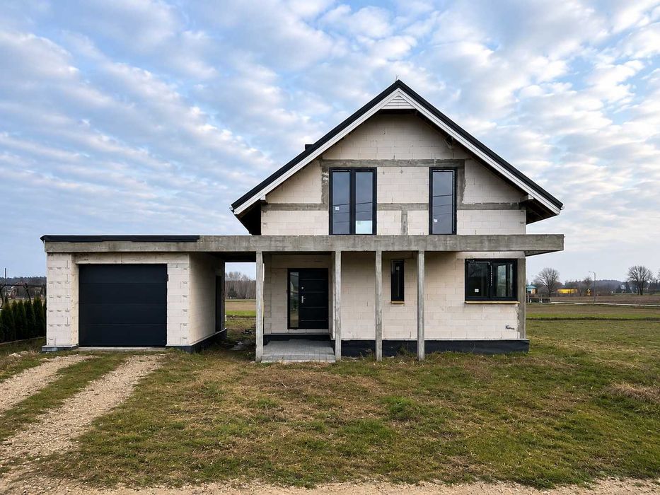Dom w stanie surowym zamkniętym – Maków Mazowiecki, ul. Cicha | 161 m²