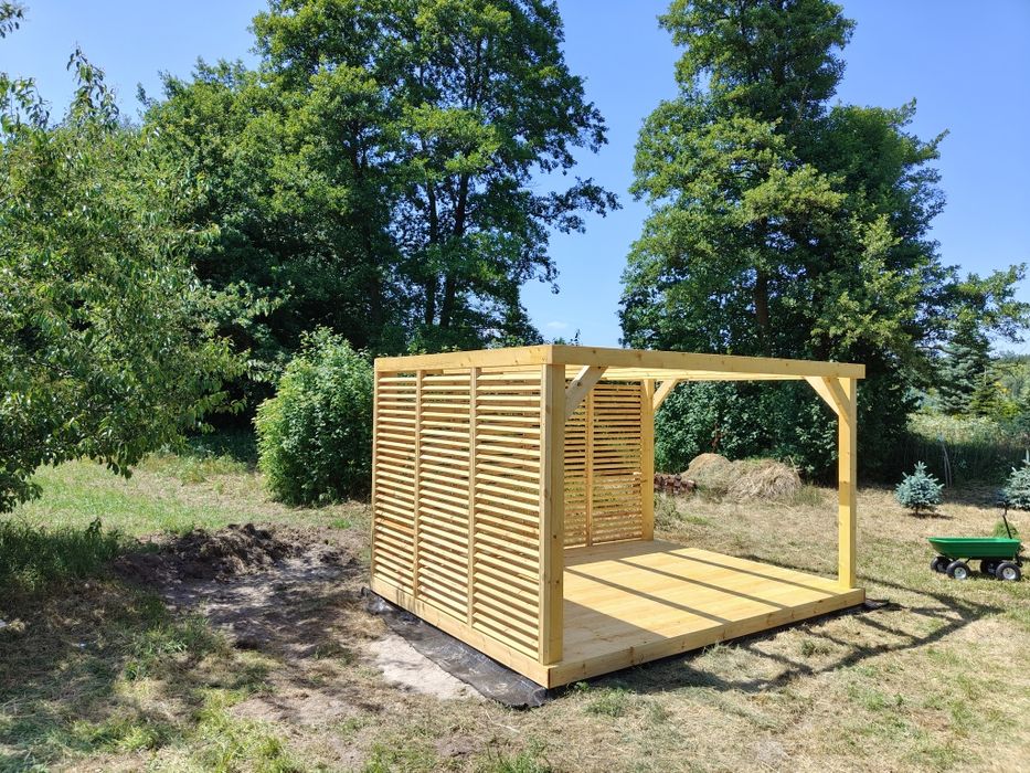 Pergola drewniana Altana wolnostojaca 4x3 Montaż Gratis