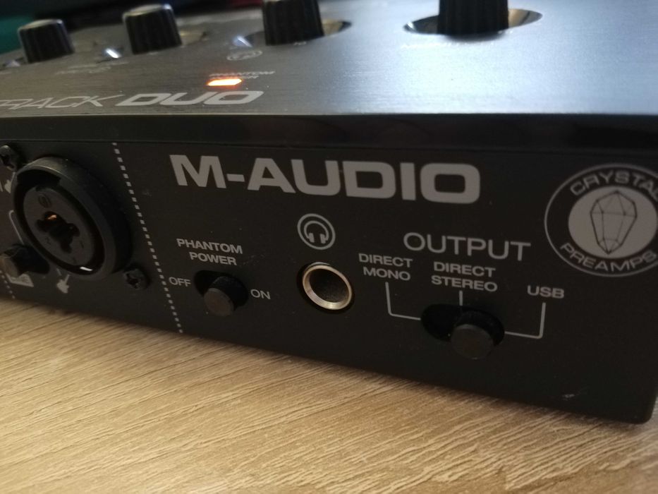 Interfejs audio M-AUDIO -TRACK DUO