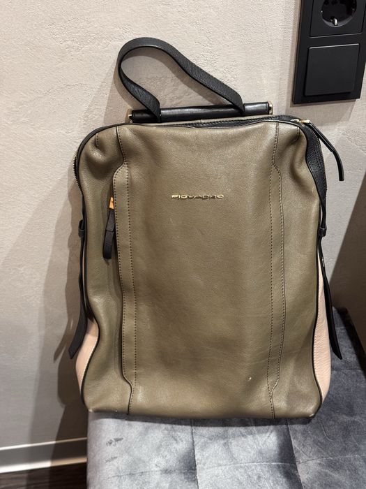 Рюкзак для ноутбука Piquadro CIRCLE/Green-Beige
