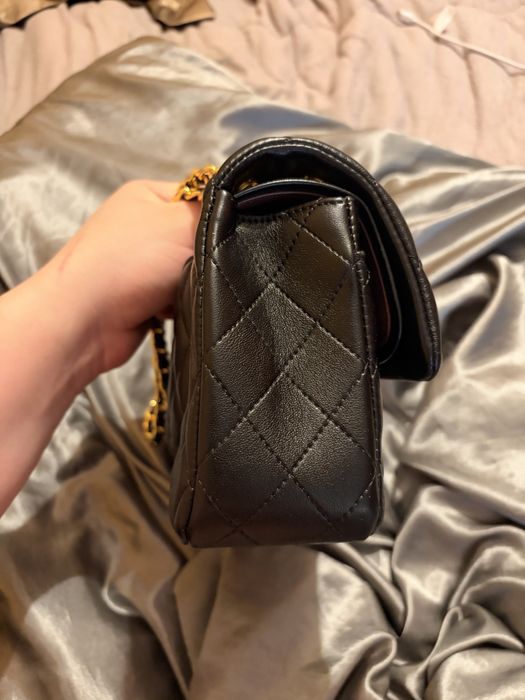 Chanel torebka skóra naturalna