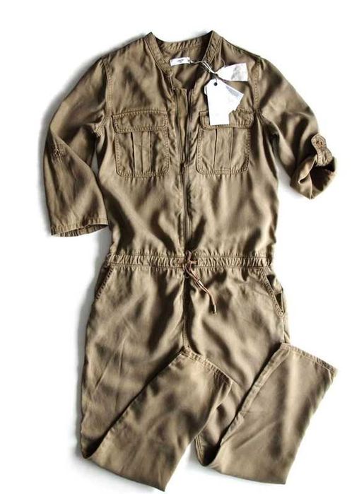 LAB DIP PARIS długi letni kombinezon khaki