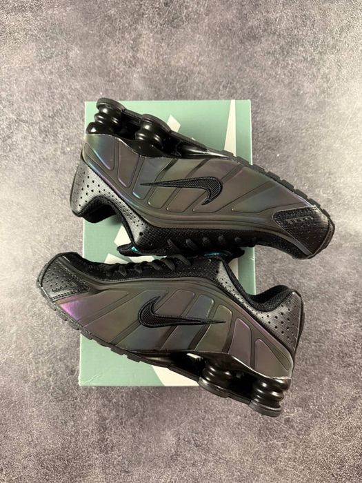 Nike Shox R4 SE Black Seaweed