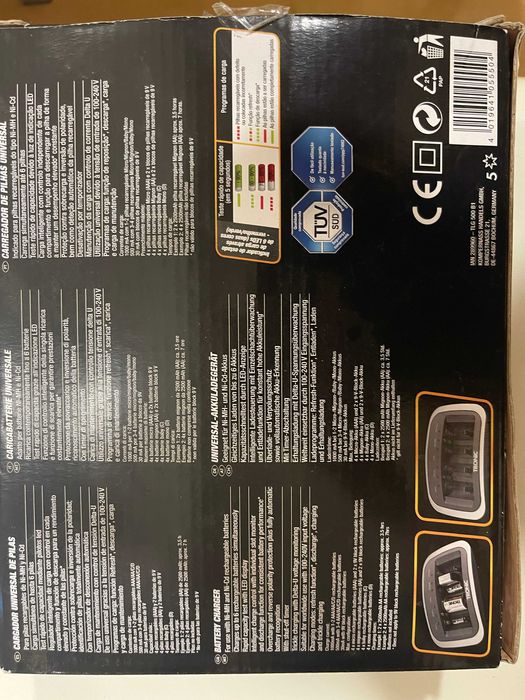 Carregador universal de Pilhas