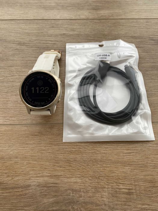 Garmin Fenix 6S Pro Solar | Карти, NFC | Сонячна зарядка | Гарантія