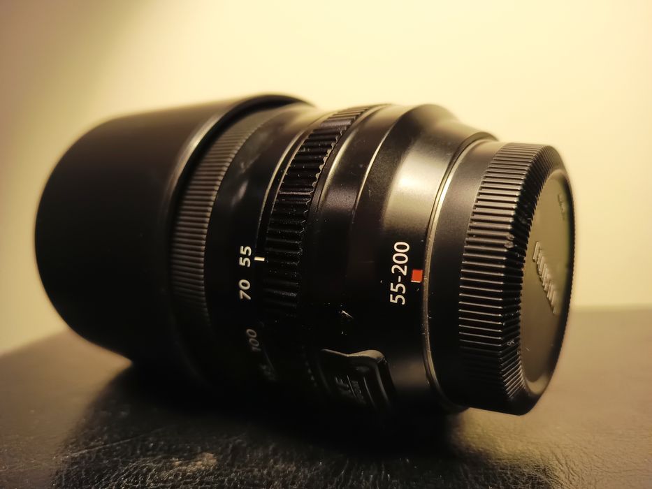 Lente Fuji zoom 55-200