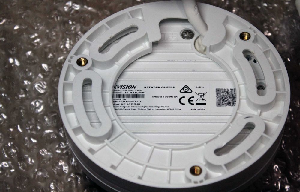 Антивандальная‼️ Ip камера Hikvision 2мп • ANR  microSD POE микрофон •