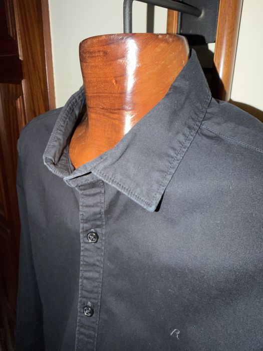 Camisa Replay - Preto - Slim Fit L