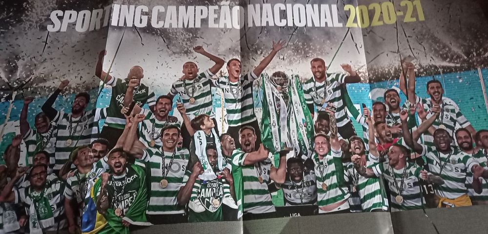 SCP campeão nacional poster 2020/21