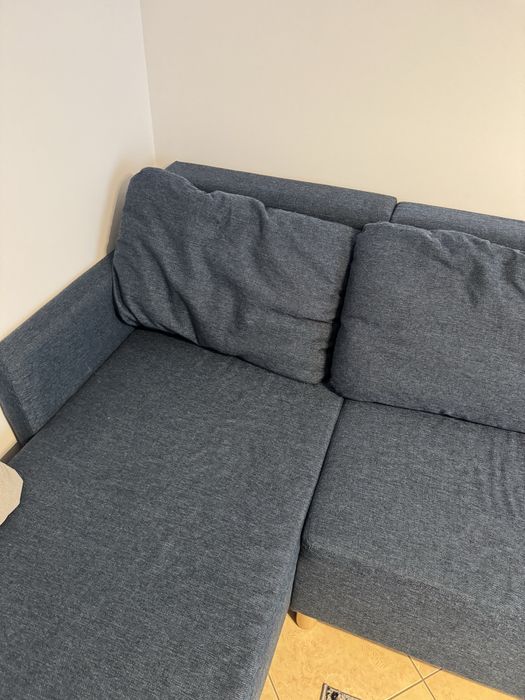 Sofa narożna, skladana,