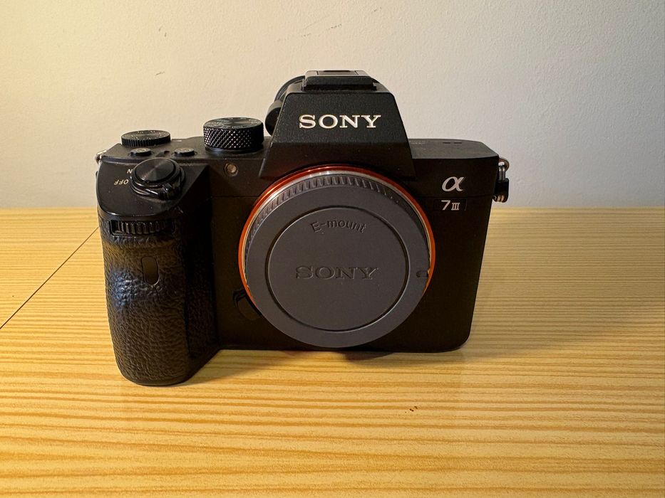 Sony Alpha 7III + acessórios - 13802 disparos