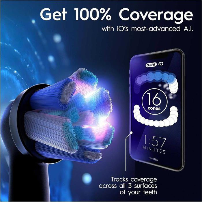 зубна щітка електрична  Oral-B iO9 лімітована серія колір Aqua i rose