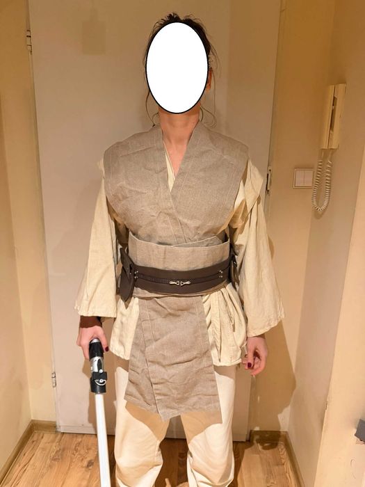 Obi-Wan Kenobi - Star Wars - ręcznie szyty na miarę kostium Jedi