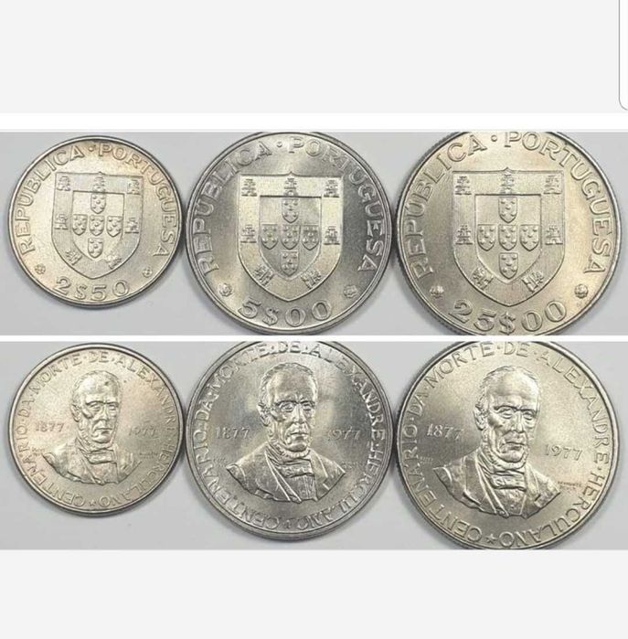 Moedas Comemorativas D. Afonso Henriques Desporto Açores FAO Outras