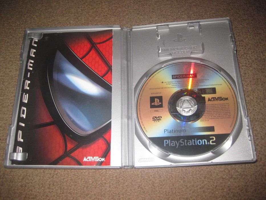 Jogo "Spider-Man" para PS2/Completo!