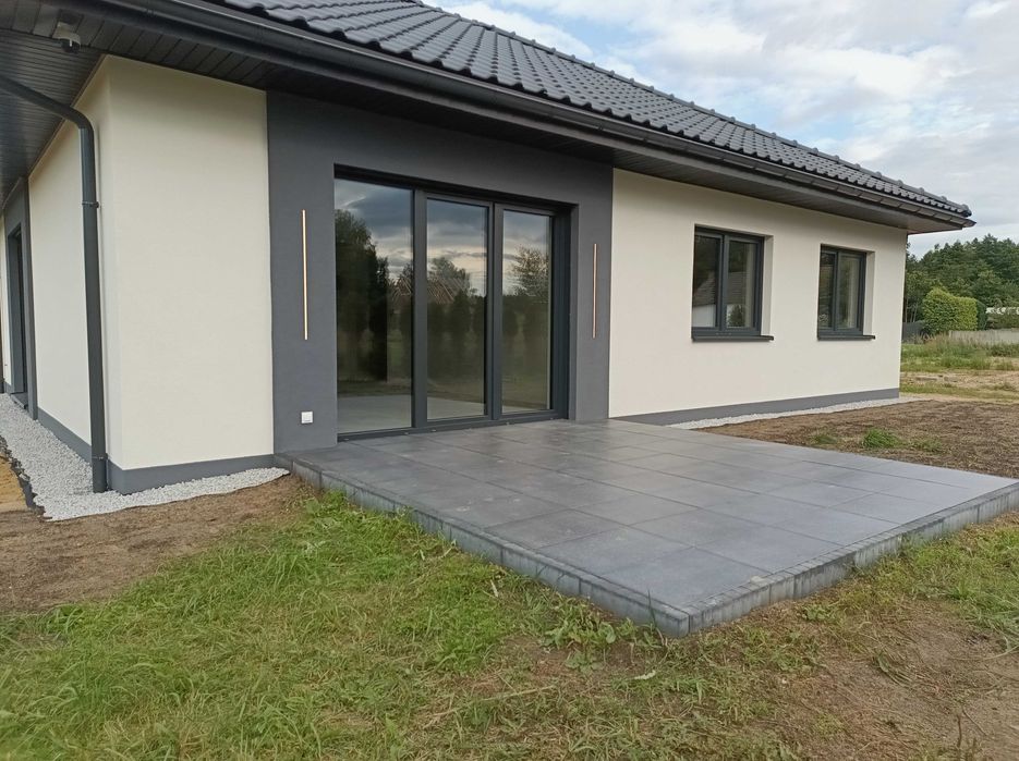 Nowoczesny dom 100m2 / Stan Deweloperski Premium / Wanaty / Faktura Vat ( Bez PCC )