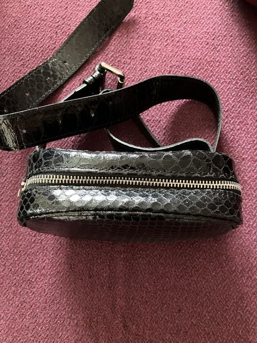 Поясная сумочка, кожа Италия