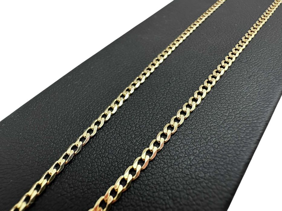 Złoty łańcuszek panerka 44cm 585 2,86g
