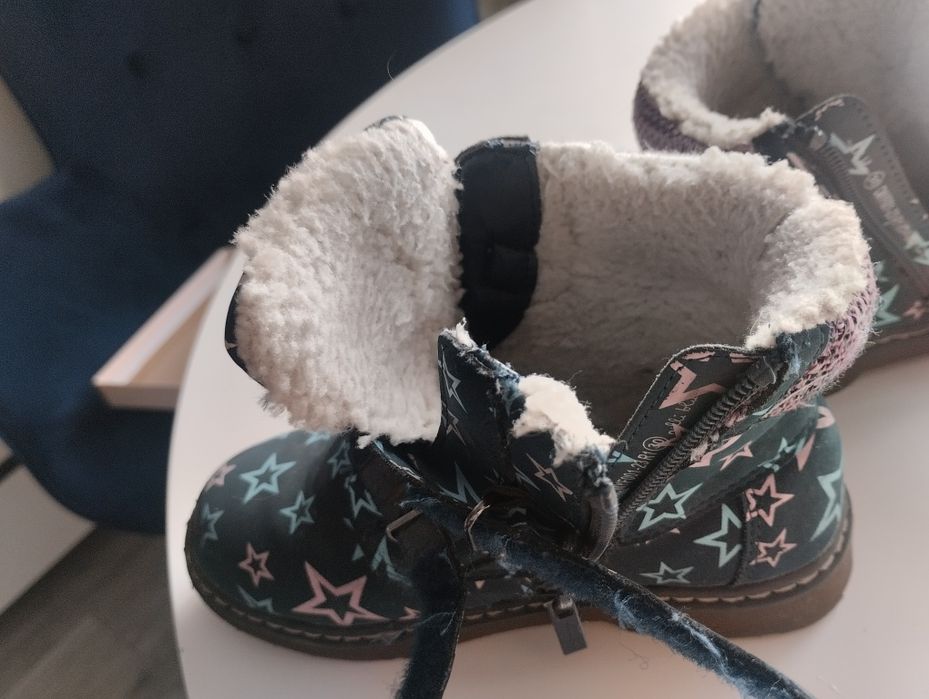 Używane buciki zimowe Nelli Blu w rozmiarze 30
