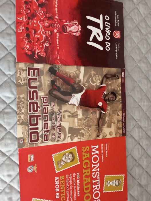 Livros sobre a História do Futebol do Benfica