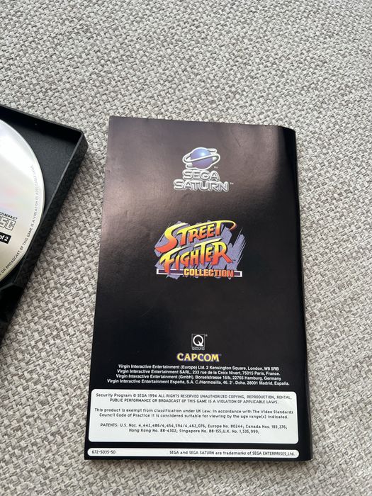 Street Fighter Collection - Sega Saturn