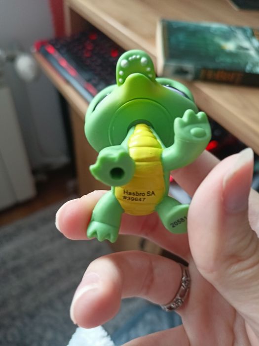 Figurine Littlest Pet Shop Hasbro - Crocodile #2573 Original Et Rare - État Comme Neuf