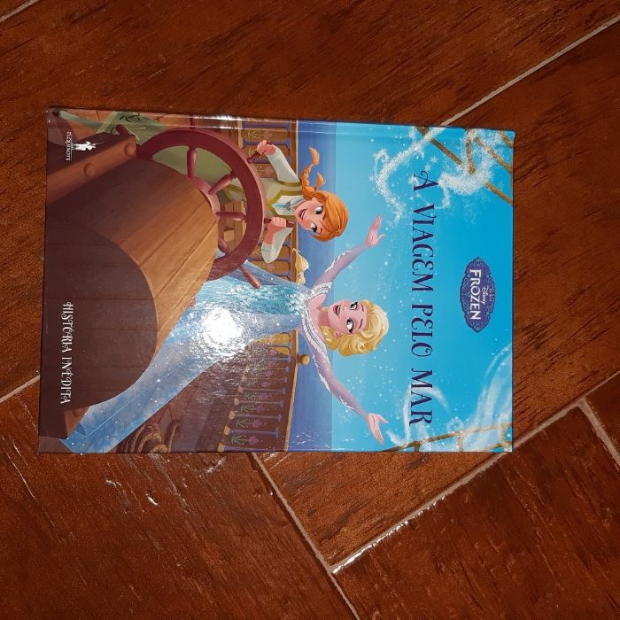 Livro Frozen, praticamente novo.