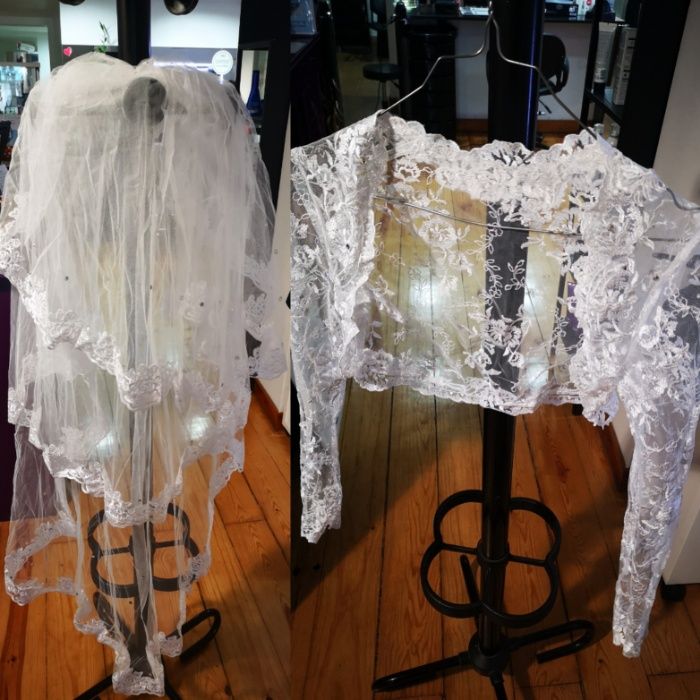 Véu de noiva, bolero