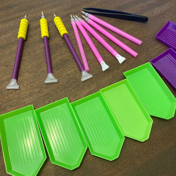 Acessórios para pintura de diamante