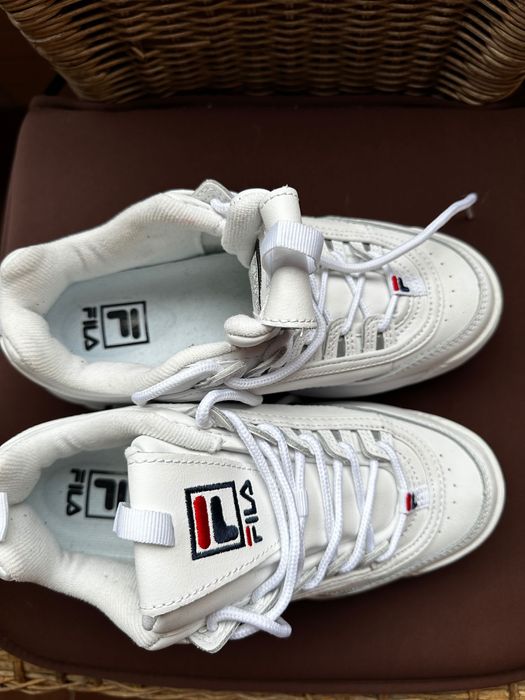 Sapatilhas fila branca