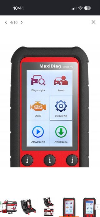 Tester diagnostyczny/ komputer diagnostyczny Autel MaxiDiag MD808 Pro